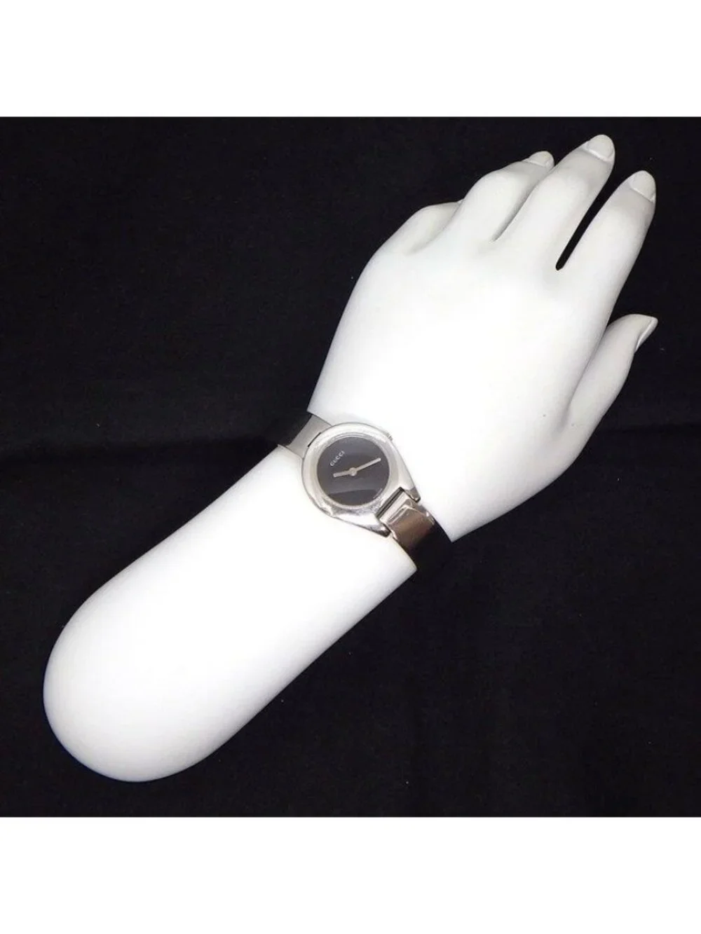 Gucci Watch Black Dial SS Quartz Analog